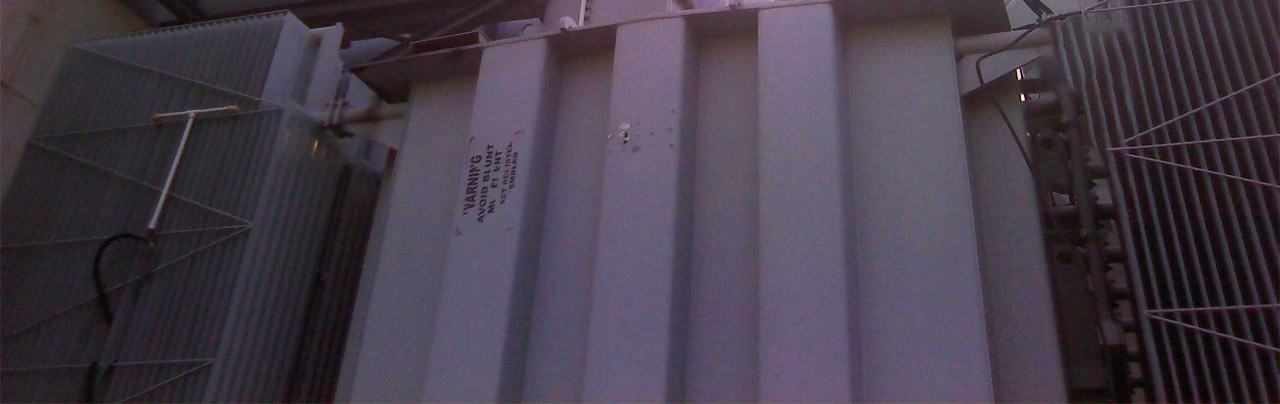 Large industrial plant equipment