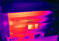 Once the fan intake has been cleaned, it takes only minutes for the motor to begin cooling down (277°F/136°C)