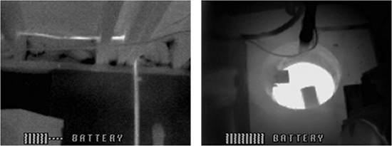 Follow the wire... The the boiling sump pit!