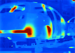 Figure 3:  Foam fill insulation in uni-body