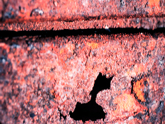 Metal roof degradation can be dangerous!