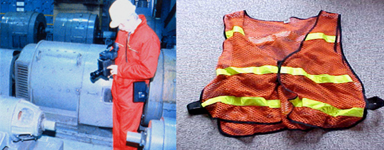 Ropa de alta visibilidad es recomendable.