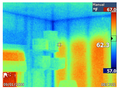 The time lag of the moving shadow.