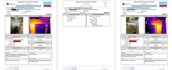 Sample of elecdtrical problem details.