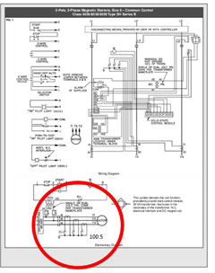 Prints of the motor portion of the secondary circuitry.