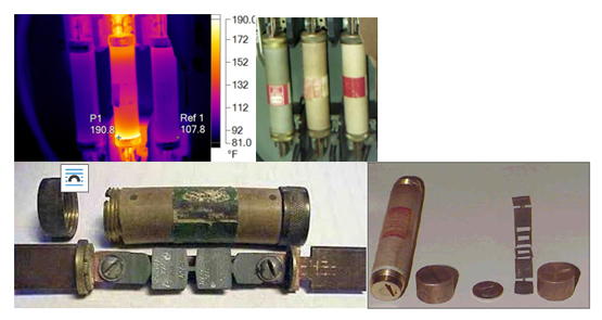 Strange fuse patterns