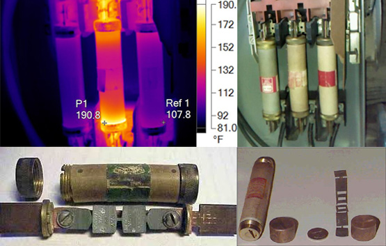 Strange fuse patterns.