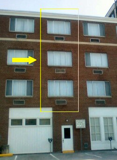 Windows are not efficient at reducing heat transfer.